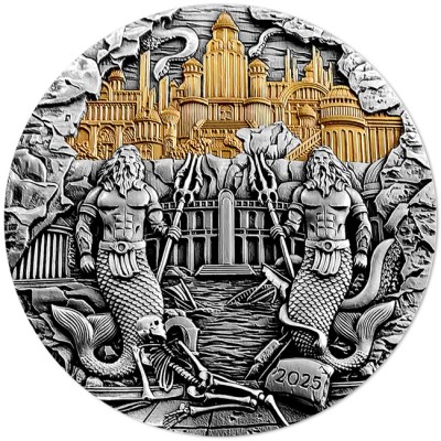 Atlantis - 5 Oz - Silver Collector Coin (delivery 30.5.2025)