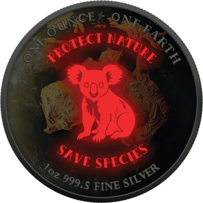 Earth - 1 Oz - Australia - Silver Collector Coin