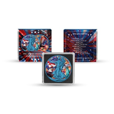 Independence Day - 1 Oz - Silver Collector Coin