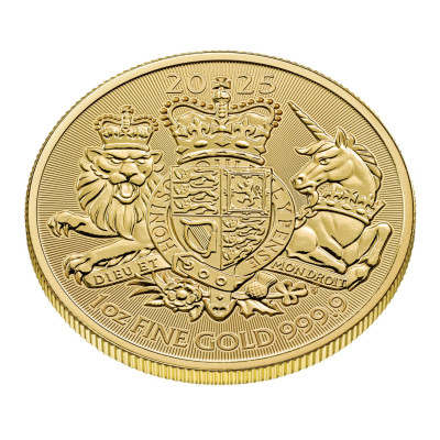 kopi av Royal Arms 2023 - 1 Oz - zlatá investiční mince