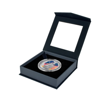 Captain Cook - Druhá plavba - 1 Oz - stříbrná sběratelská mince
