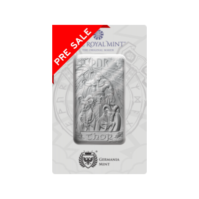 kopi av Severští bohové - Odin - 1 Oz - stříbrný investiční slitek