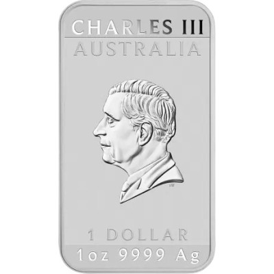 kopi av Rectangular Dragon (2025) - 1 Oz - stříbrná investiční mince