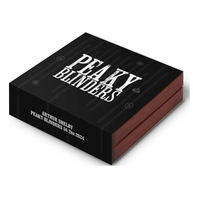 Peaky Blinders - Arthur Shelby - 2 Oz - stříbrná sběratelská mince