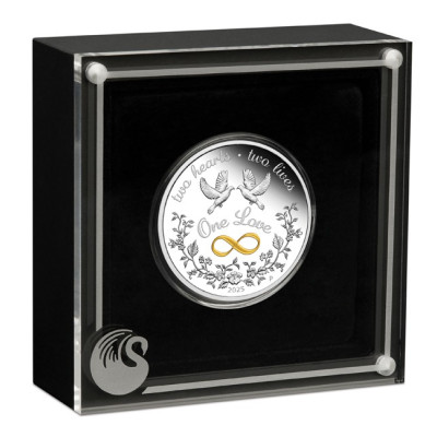 "One Love" 2025 - 1 Oz - Sølvmynt