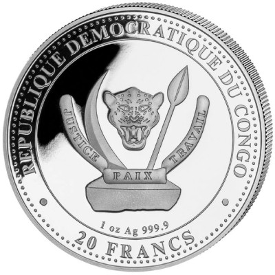 Carnotaurus (Prehistoric Life) 2025 - 1 Oz - stříbrná sběratelská mince