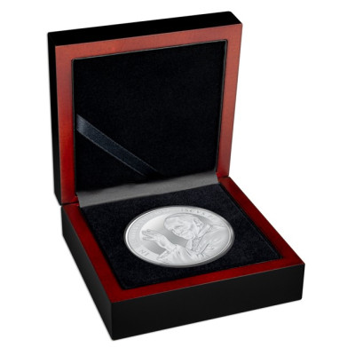 In memoriam - Pave Frans - 1 Oz - samlermynt i sølv