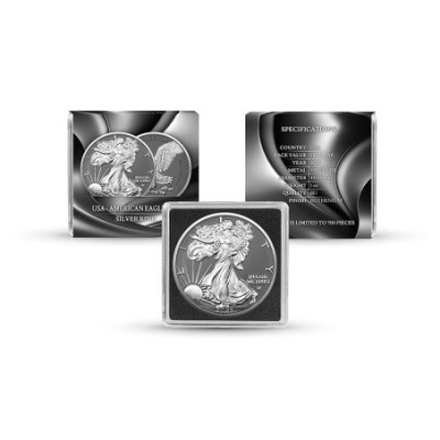 American Eagle, Silver Ring - 1 Oz - stříbrná sběratelská mince