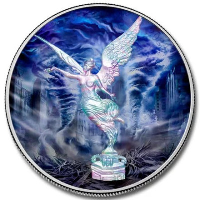 kopi av Mexico Libertad - Forces of Nature - Earth - 1 Oz - stříbrná sběratelská mince