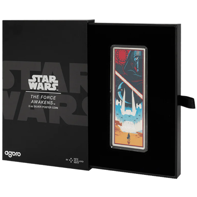 kopi av Star Wars: Attack of the Clones - 3 Oz - stříbrná sběratelská mince