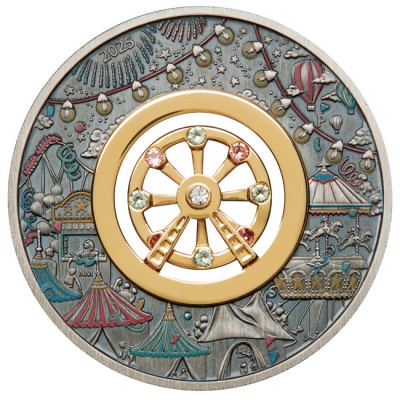 Pariserhjulet (2025) - 2 Oz - Sølv Samlermynt