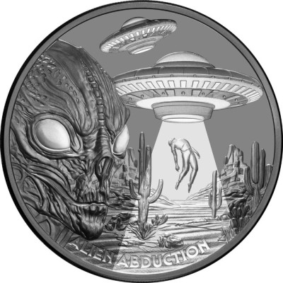 Romvesen-bortføring (2025) - 1 Oz - Sølv Samlermynt