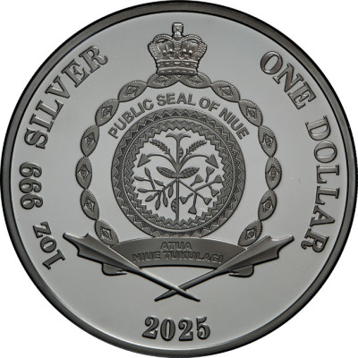 Romvesen-bortføring (2025) - 1 Oz - Sølv Samlermynt