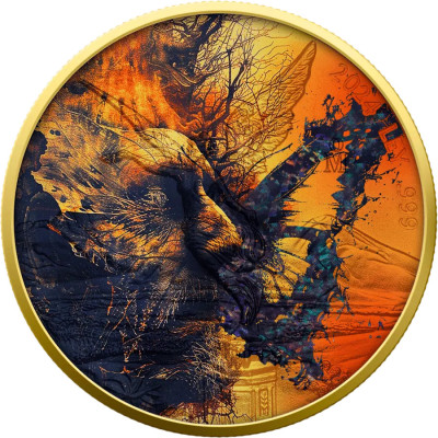 Mexico Libertad - Sommerfugleffekt (2024) - 1 Oz - Samlermynt i sølv