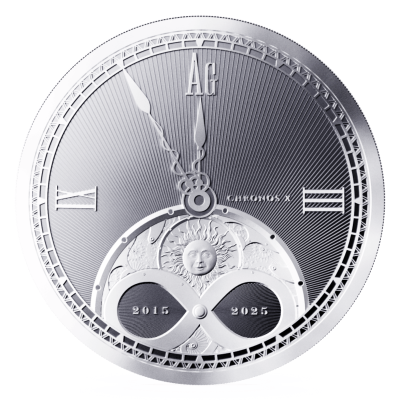 Chronos (2025) - 1 Oz - sølv investeringsmynt