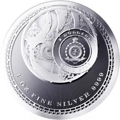 Chronos (2025) - 1 Oz - sølv investeringsmynt