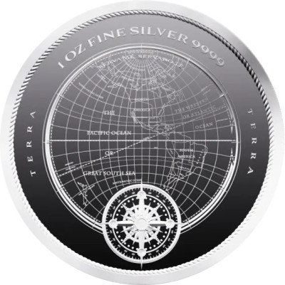 Terra (2025) - 1 Oz sølv samlemynt (levering 18.9.2025)