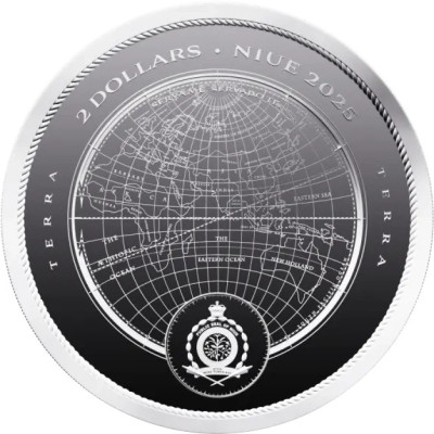 Terra (2025) - 1 Oz sølv samlemynt (levering 18.9.2025)