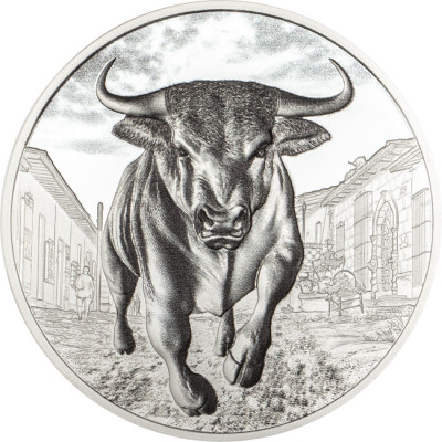 De syv dødssynder - Vrede (2025) - 1 Oz - Sølv Proof Samlermynt (Levering 5.10.2025)