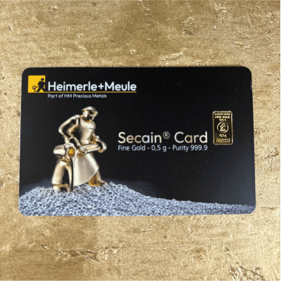 Heimerle + Meule - 0,5g - investeringsbarre i gull