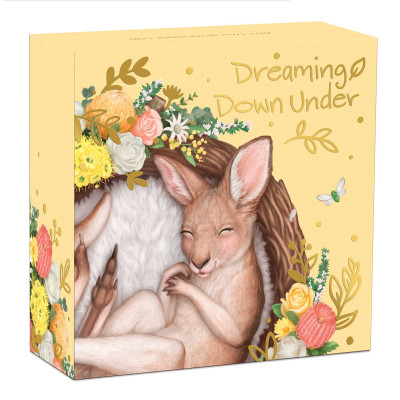 Baby Kangaroo (2021) – 1/2 Oz – sølvmynt for samlere