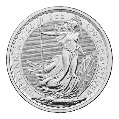 Britannia (2026) - 1 Oz - Sølv investeringsmynt
