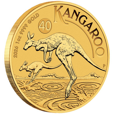 Australsk kenguru (2026) - 1 Oz - Gullmynt