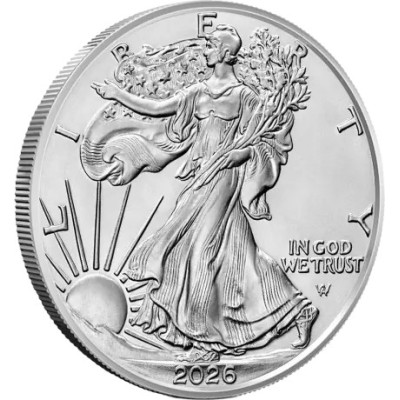 American Eagle (2026) - 1 Oz - investeringsmynt i sølv