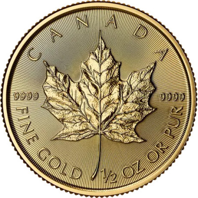 Maple Leaf (2026) - 1/2 Oz - Gullmynt