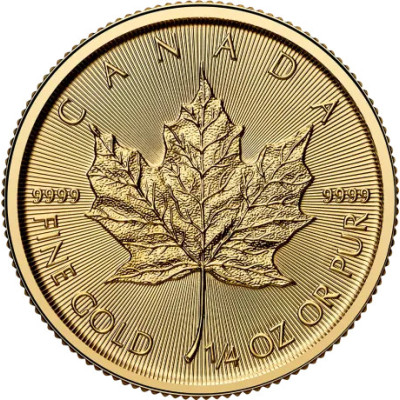Maple Leaf (2026) - 1/4 Oz - investeringsmynt i gull