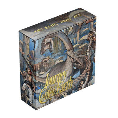 Reisen til jordens indre (2026) - 3 Oz - sølv bevis samlemynt