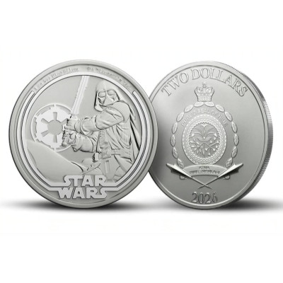 Star Wars Darth Vader (2026) - 1 Oz - Sølv investeringsmynt