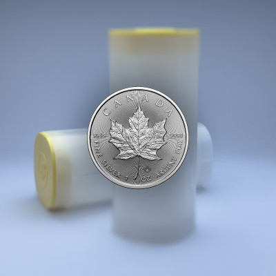 Tube Maple Leaf 1 Oz, diameter 38 mm - empty