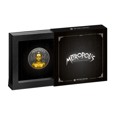 Metropolis (2025), sillent filmklassikere - samlermynt i sølv