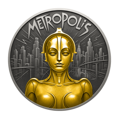 Metropolis (2025), sillent filmklassikere - samlermynt i...