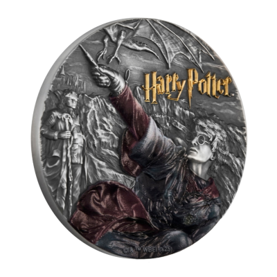 Harry Potter og Ildbegeret - 2 Oz sølv samlemynt