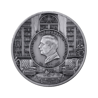 Agatha Christie (2026) - 5 Oz sølv samlemynt med puslespill