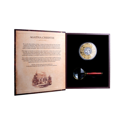 Agatha Christie (2026) - 5 Oz sølv samlemynt med puslespill