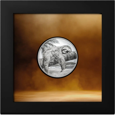 De syv dødssynder - Latskap - (2026) - 1 Oz - Sølv Bevis Samlermynt