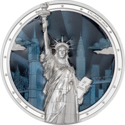 Frihetsgudinnen (2026) - 2 Oz - Sølv samlemynt