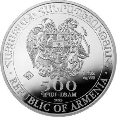 Noahs Ark (2026) - 1 Oz - sølv investeringsmynt