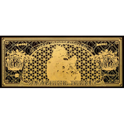 Santa Bucks Aurum - 24k Gold Bill