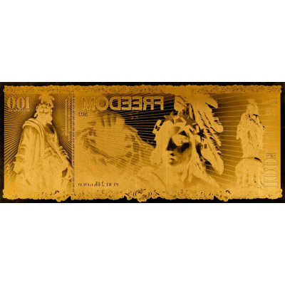 Freedom Aurum - 24k gullseddel (100 mg)