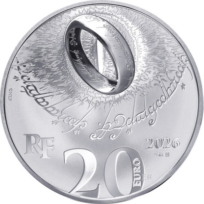 Ringenes Herre - 1 Oz sølv samlemynt