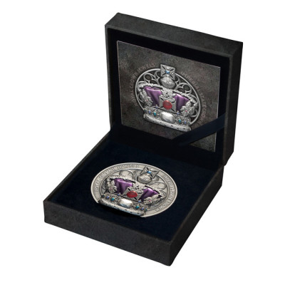 Imperial State Crown (2026) – 2 oz – sølvmynt i proof-kvalitet for samlere