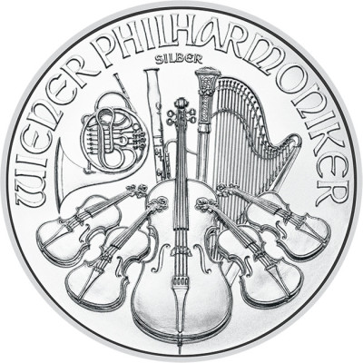 Wiener Philharmoniker (ulike årganger) – 1 Oz – sølvmynt...
